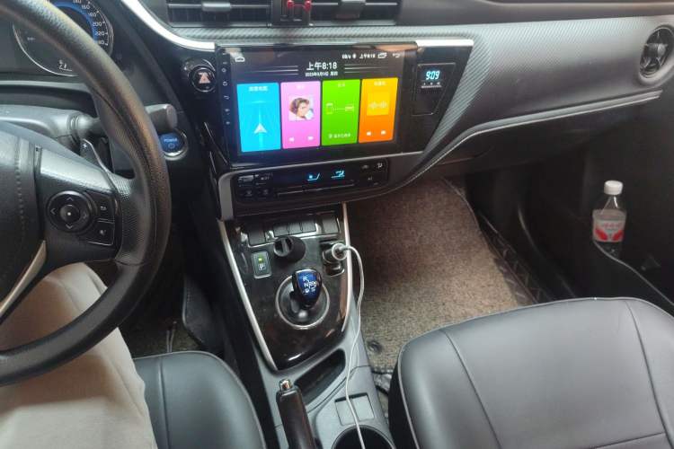 Used Toyota Levin 2017 Revised Dual-Engine 1.8H GS E-CVT Elite Sunroof Version China V Standard Audio And AC Panel