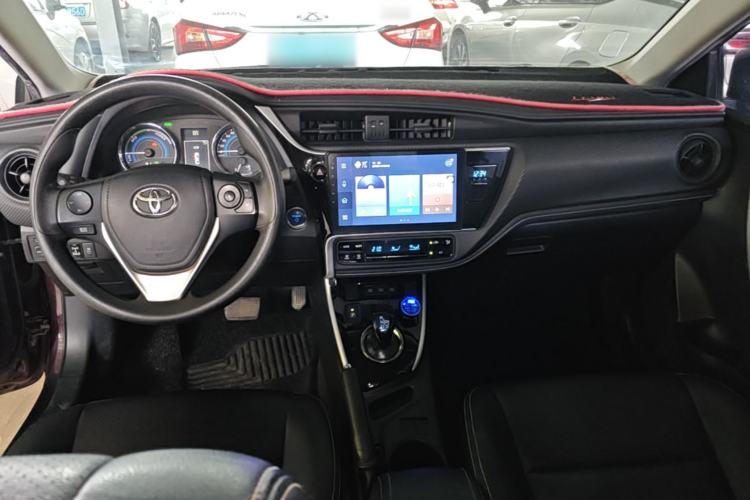 Used Toyota Levin 2017 Revised Dual-Engine 1.8H GS E-CVT Elite Sunroof Version China V Standard Center Console
