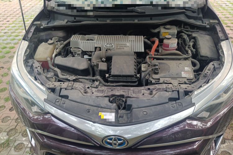 Used Toyota Levin 2017 Revised Dual-Engine 1.8H GS E-CVT Elite Sunroof Version China V Standard Engine Bay