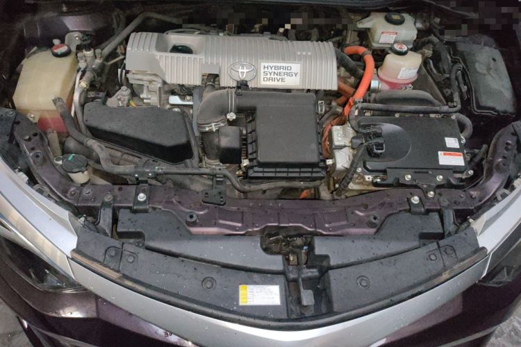 Used Toyota Levin 2017 Revised Dual-Engine 1.8H GS E-CVT Elite Sunroof Version China V Standard Engine Bay