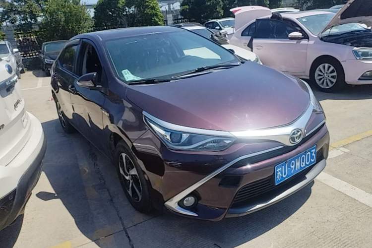 Used Toyota Levin 2017 Revised Dual-Engine 1.8H GS E-CVT Elite Sunroof Version China V Standard Front Right 45 Deg