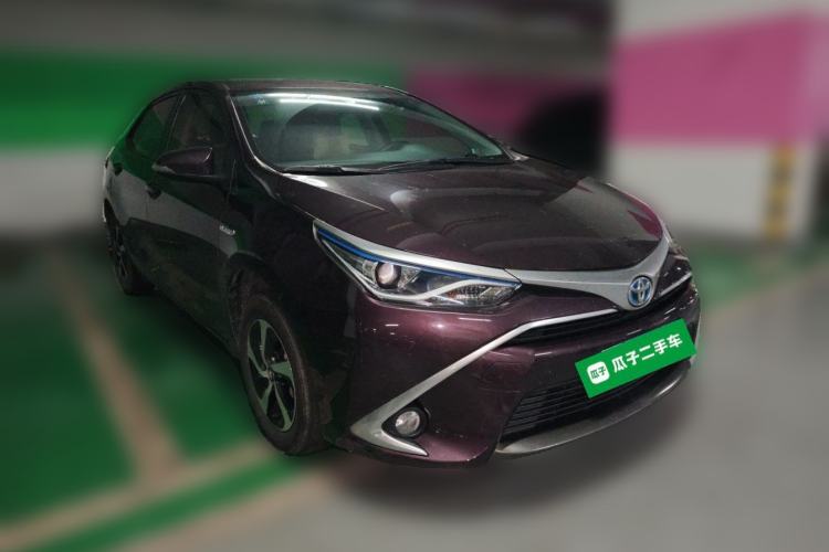 Used Toyota Levin 2017 Revised Dual-Engine 1.8H GS E-CVT Elite Sunroof Version China V Standard Front Right 45 Deg