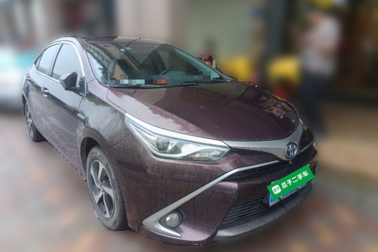 Used Toyota Levin 2017 Revised Dual-Engine 1.8H GS E-CVT Elite Sunroof Version China V Standard Front Right 45 Deg