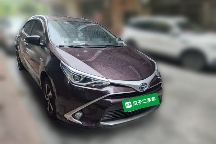 Used Toyota Levin 2017 Revised Dual-Engine 1.8H GS E-CVT Elite Sunroof Version China V Standard Front Right 45 Deg