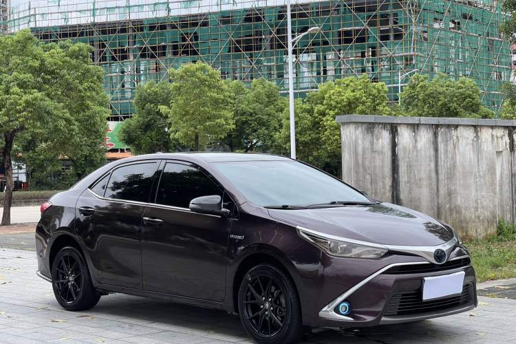Used Toyota Levin 2017 Revised Dual-Engine 1.8H GS E-CVT Elite Sunroof Version China V Standard Front Right 45 Deg