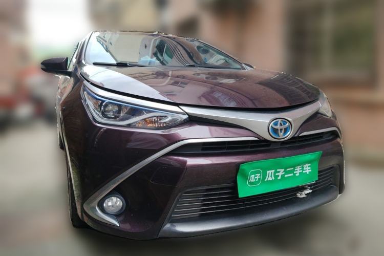 Used Toyota Levin 2017 Revised Dual-Engine 1.8H GS E-CVT Elite Sunroof Version China V Standard Front Right 45 Deg