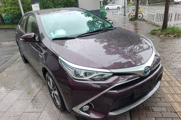 Used Toyota Levin 2017 Revised Dual-Engine 1.8H V E-CVT Luxury Edition China V Standard Front Right 45 Deg