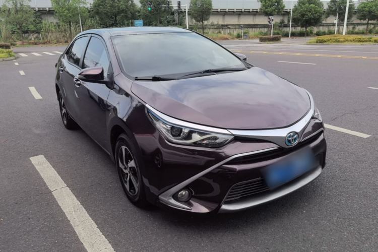 Used Toyota Levin 2017 Revised Dual-Engine 1.8H GS E-CVT Elite Sunroof Version China V Standard Front Right 45 Deg