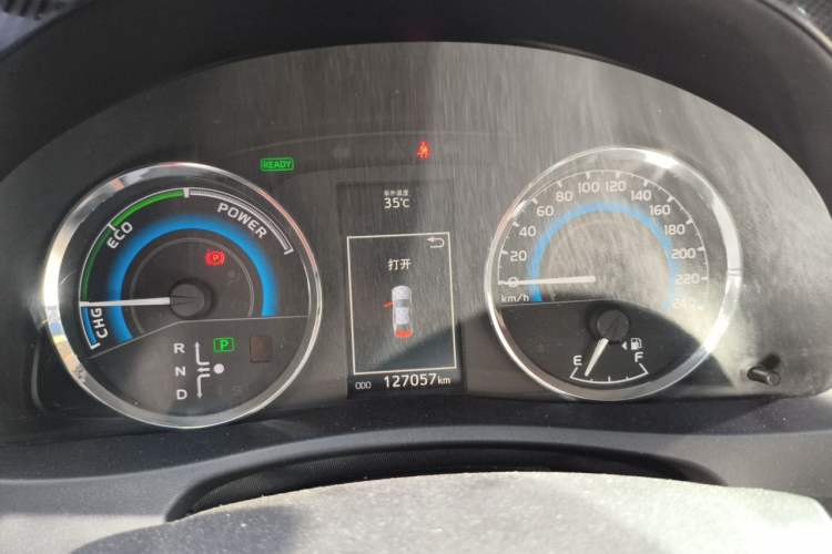 Used Toyota Levin 2017 Revised Dual-Engine 1.8H GS E-CVT Elite Sunroof Version China V Standard Instrument Cluster