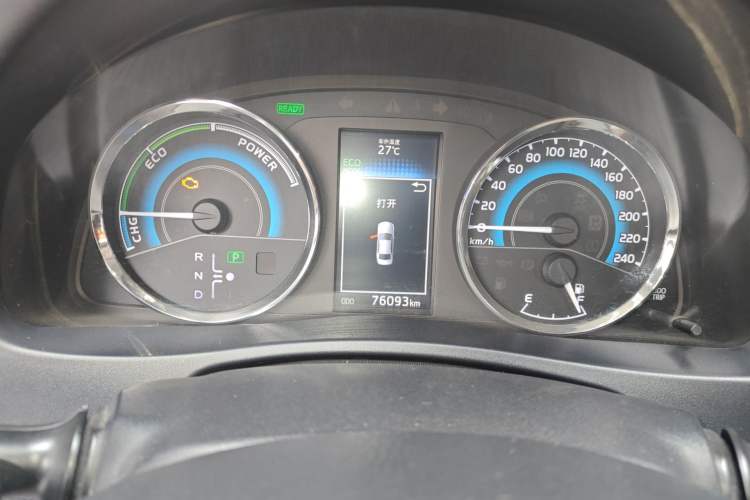 Used Toyota Levin 2017 Revised Dual-Engine 1.8H GS E-CVT Elite Sunroof Version China V Standard Instrument Cluster