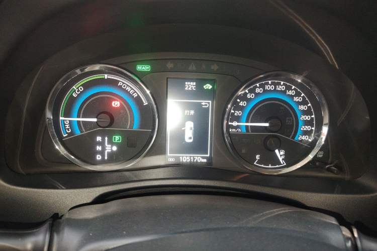 Used Toyota Levin 2017 Revised Dual-Engine 1.8H GS E-CVT Elite Sunroof Version China V Standard Instrument Cluster