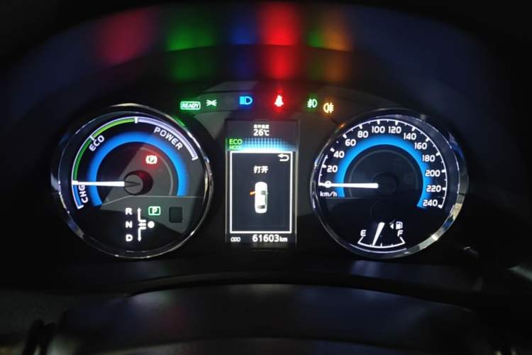 Used Toyota Levin 2017 Revised Dual-Engine 1.8H GS E-CVT Elite Sunroof Version China VI Standard Instrument Cluster