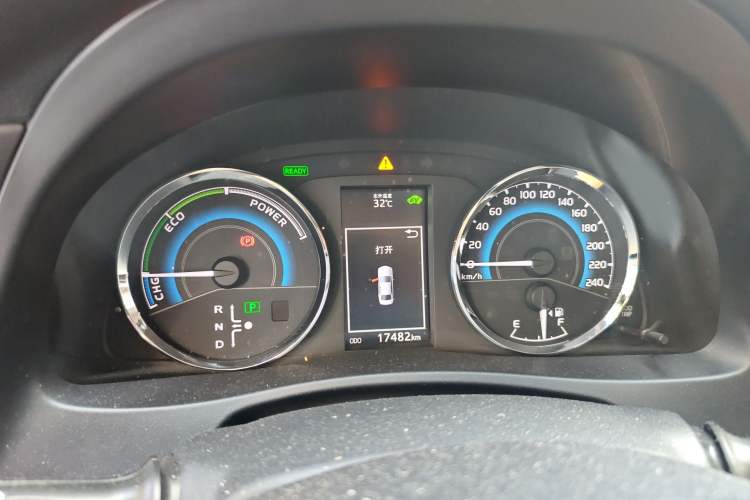 Used Toyota Levin 2017 Revised Dual-Engine 1.8H GS E-CVT Elite Sunroof Version China V Standard Instrument Cluster