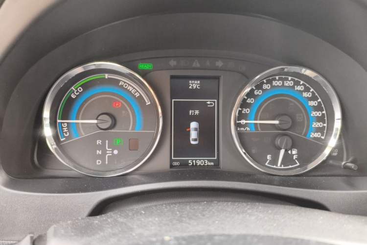 Used Toyota Levin 2017 Revised Dual-Engine 1.8H GS E-CVT Elite Sunroof Version China V Standard Instrument Cluster
