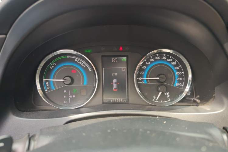 Used Toyota Levin 2017 Revised Dual-Engine 1.8H GS E-CVT Elite Sunroof Version China V Standard Instrument Cluster