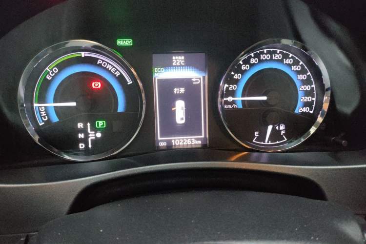 Used Toyota Levin 2017 Revised Dual-Engine 1.8H GS E-CVT Elite Sunroof Version China V Standard Instrument Cluster
