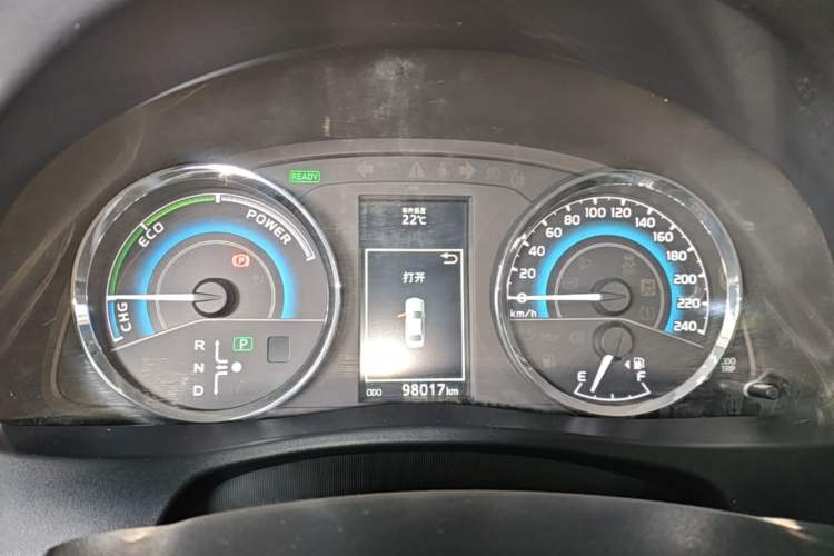 Used Toyota Levin 2017 Revised Dual-Engine 1.8H GS E-CVT Elite Sunroof Version China V Standard Instrument Cluster
