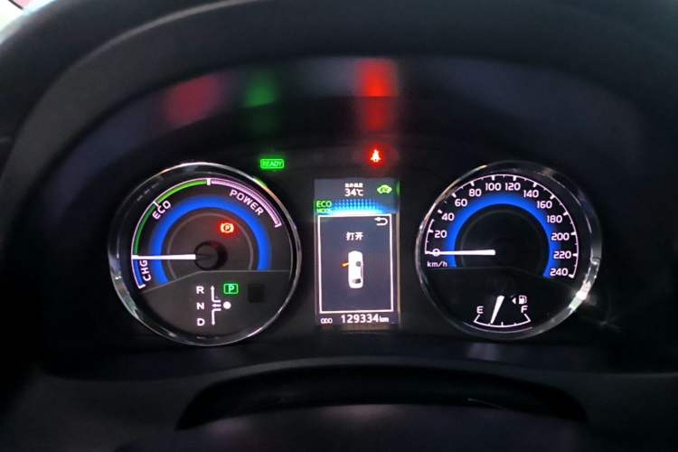 Used Toyota Levin 2017 Revised Dual-Engine 1.8H GS E-CVT Elite Sunroof Version China V Standard Instrument Cluster