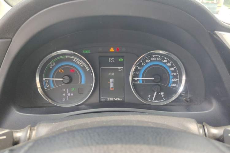 Used Toyota Levin 2017 Revised Dual-Engine 1.8H GS E-CVT Elite Sunroof Version China V Standard Instrument Cluster