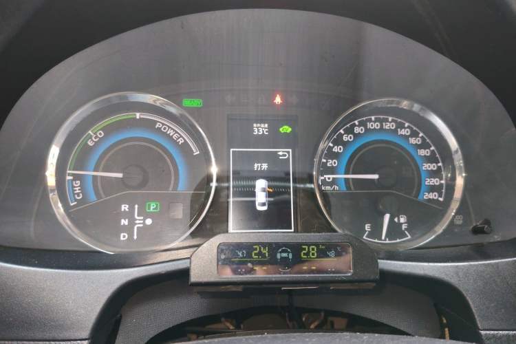 Used Toyota Levin 2017 Revised Dual-Engine 1.8H GS E-CVT Elite Sunroof Version China V Standard Instrument Cluster