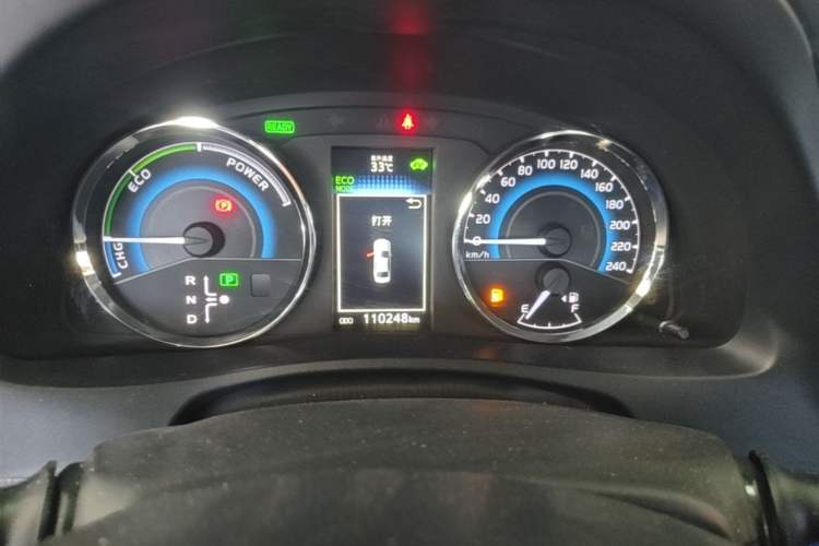 Used Toyota Levin 2017 Revised Dual-Engine 1.8H GS E-CVT Elite Sunroof Version China V Standard Instrument Cluster