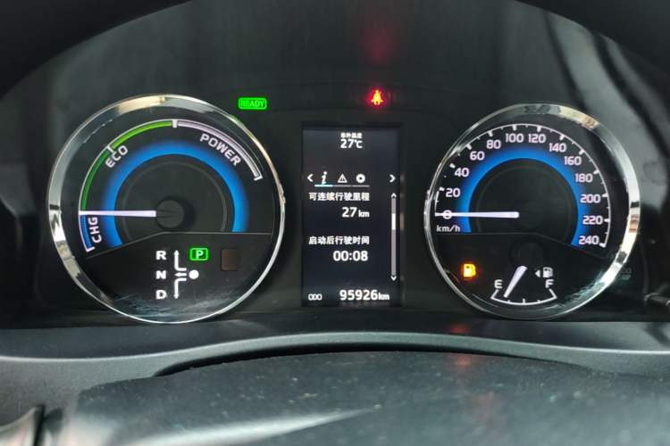 Used Toyota Levin 2017 Revised Dual-Engine 1.8H V E-CVT Luxury Edition China V Standard Instrument Cluster