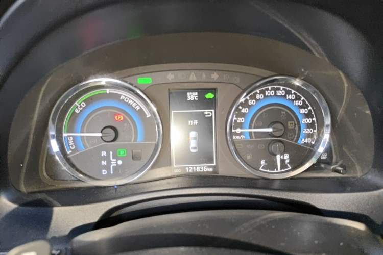 Used Toyota Levin 2017 Revised Dual-Engine 1.8H GS E-CVT Elite Sunroof Version China V Standard Instrument Cluster