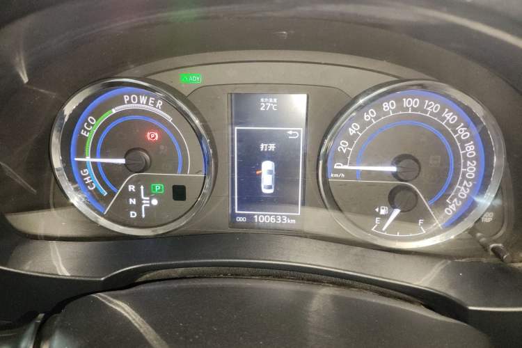 Used Toyota Levin 2017 Revised Dual-Engine 1.8H GS E-CVT Elite Sunroof Version China V Standard Instrument Cluster