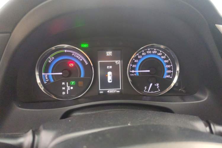 Used Toyota Levin 2017 Revised Dual-Engine 1.8H GS E-CVT Elite Sunroof Version China V Standard Instrument Cluster
