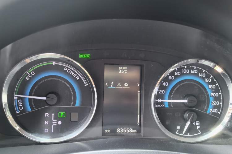 Used Toyota Levin 2017 Revised Dual-Engine 1.8H GS E-CVT Elite Sunroof Version China V Standard Instrument Cluster