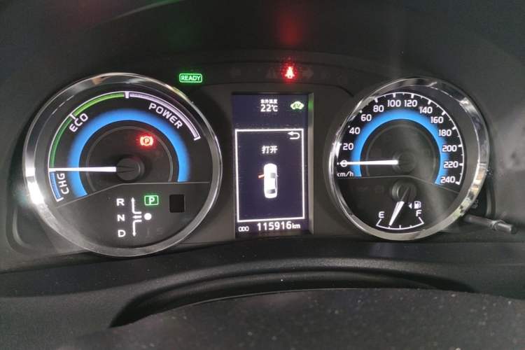 Used Toyota Levin 2017 Revised Dual-Engine 1.8H GS E-CVT Elite Sunroof Version China V Standard Instrument Cluster