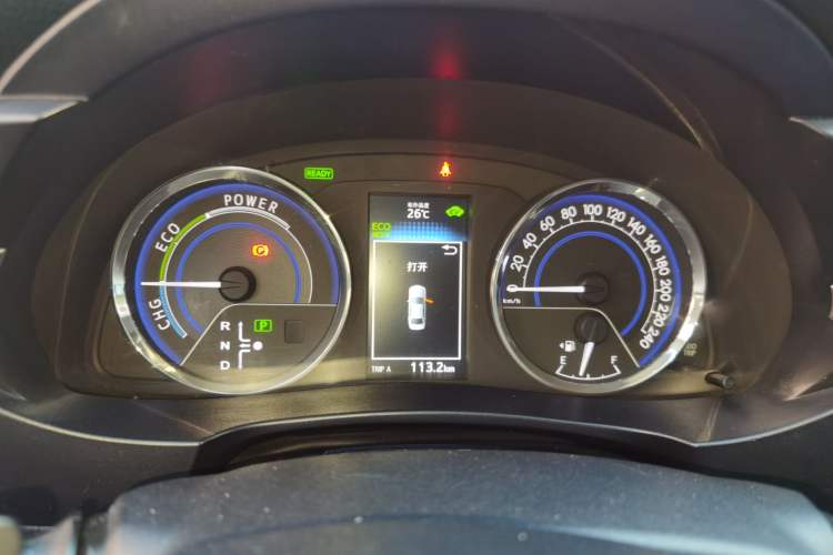 Used Toyota Levin 2017 Revised Dual-Engine 1.8H GS E-CVT Elite Sunroof Version China V Standard Instrument Cluster