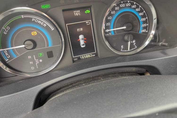 Used Toyota Levin 2017 Revised Dual-Engine 1.8H GS E-CVT Elite Sunroof Version China V Standard Odometer Close Up