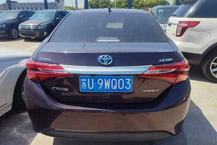 Used Toyota Levin 2017 Revised Dual-Engine 1.8H GS E-CVT Elite Sunroof Version China V Standard Rear