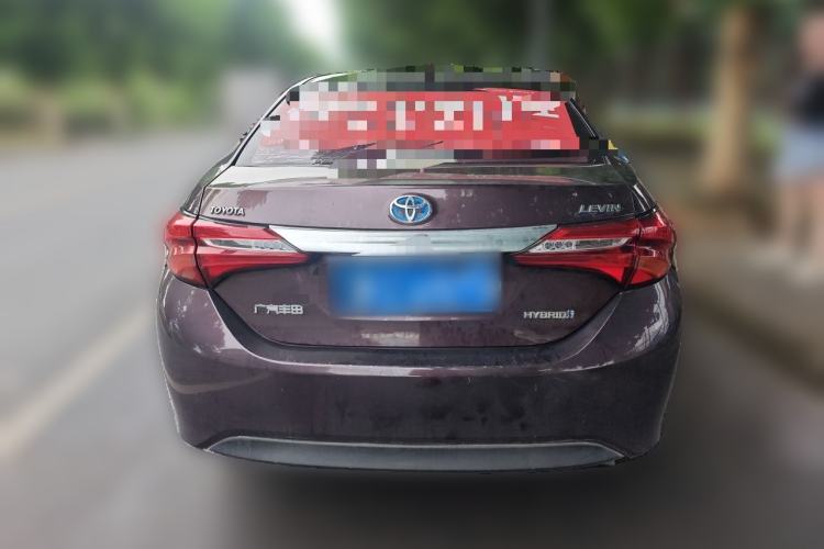 Used Toyota Levin 2017 Revised Dual-Engine 1.8H GS E-CVT Elite Sunroof Version China V Standard Rear