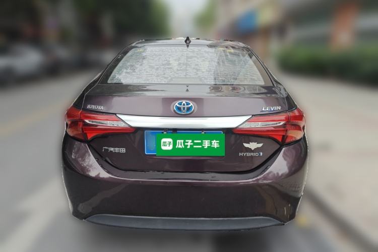 Used Toyota Levin 2017 Revised Dual-Engine 1.8H GS E-CVT Elite Sunroof Version China V Standard Rear