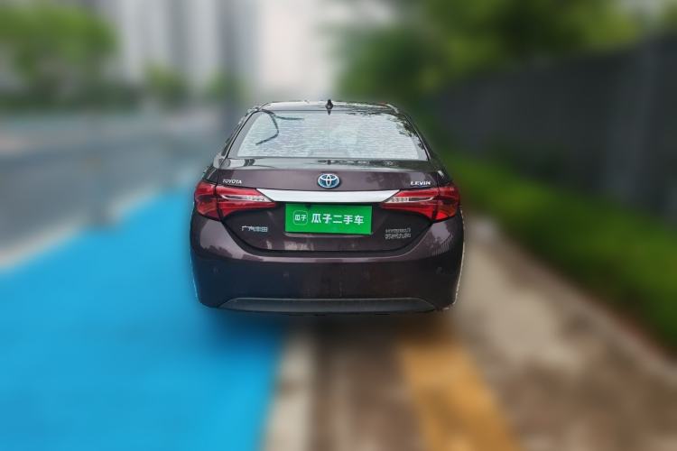 Used Toyota Levin 2017 Revised Dual-Engine 1.8H GS E-CVT Elite Sunroof Version China V Standard Rear