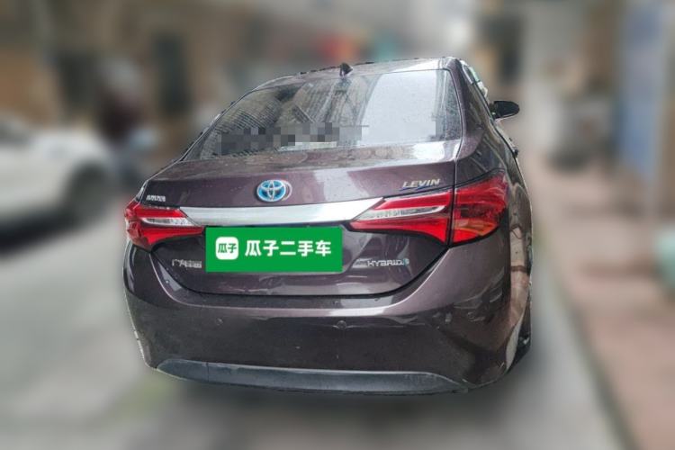 Used Toyota Levin 2017 Revised Dual-Engine 1.8H GS E-CVT Elite Sunroof Version China V Standard Rear