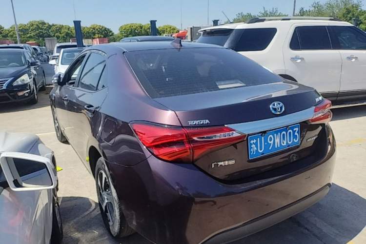 Used Toyota Levin 2017 Revised Dual-Engine 1.8H GS E-CVT Elite Sunroof Version China V Standard Rear Left 45 Deg