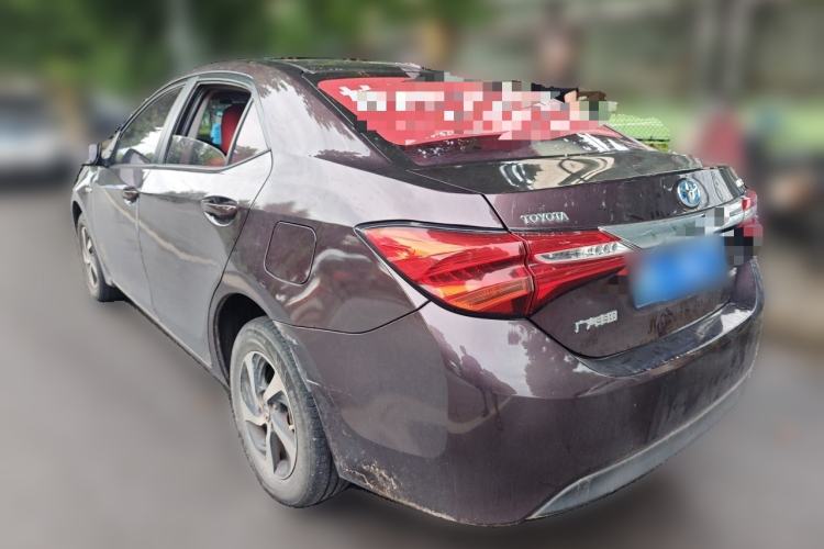 Used Toyota Levin 2017 Revised Dual-Engine 1.8H GS E-CVT Elite Sunroof Version China V Standard Rear Left 45 Deg