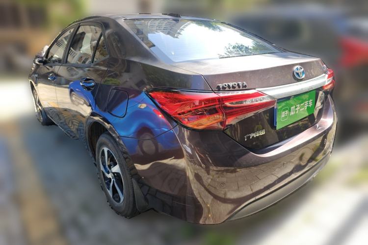 Used Toyota Levin 2017 Revised Dual-Engine 1.8H GS E-CVT Elite Sunroof Version China V Standard Rear Left 45 Deg