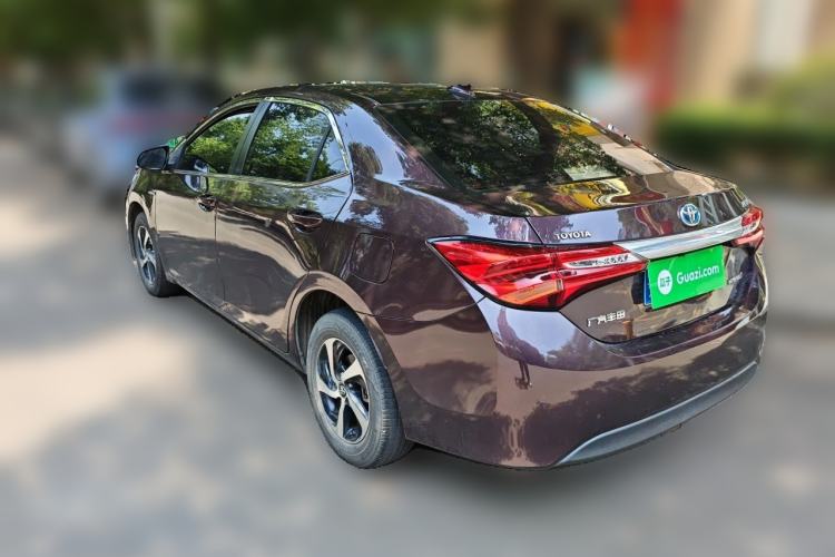 Used Toyota Levin 2017 Revised Dual-Engine 1.8H GS E-CVT Elite Sunroof Version China V Standard Rear Left 45 Deg