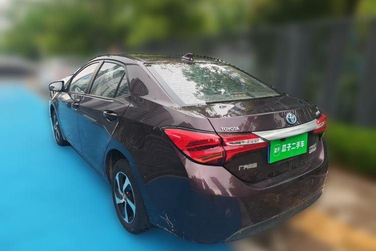 Used Toyota Levin 2017 Revised Dual-Engine 1.8H GS E-CVT Elite Sunroof Version China V Standard Rear Left 45 Deg