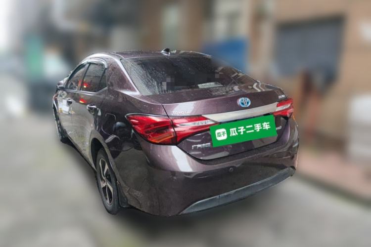 Used Toyota Levin 2017 Revised Dual-Engine 1.8H GS E-CVT Elite Sunroof Version China V Standard Rear Left 45 Deg
