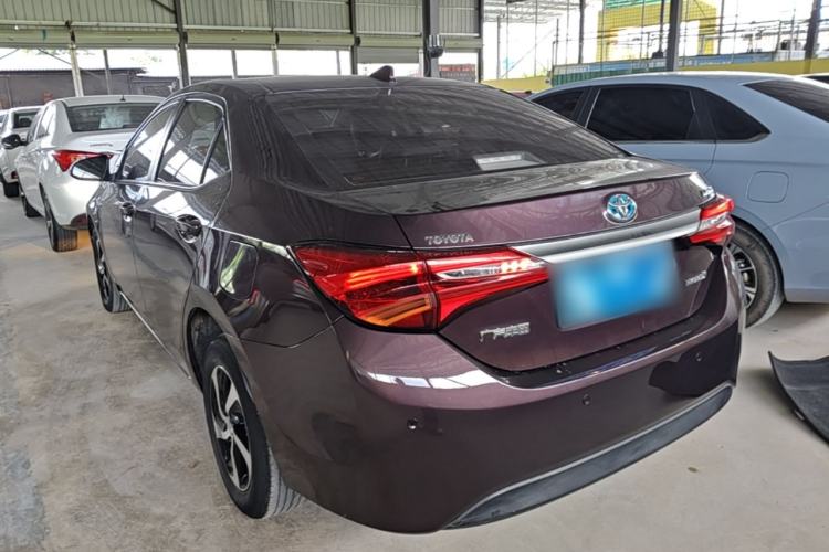 Used Toyota Levin 2017 Revised Dual-Engine 1.8H GS E-CVT Elite Sunroof Version China V Standard Rear Left 45 Deg