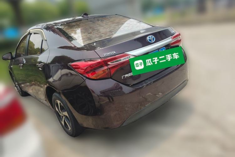 Used Toyota Levin 2017 Revised Dual-Engine 1.8H GS E-CVT Elite Sunroof Version China V Standard Rear Left 45 Deg