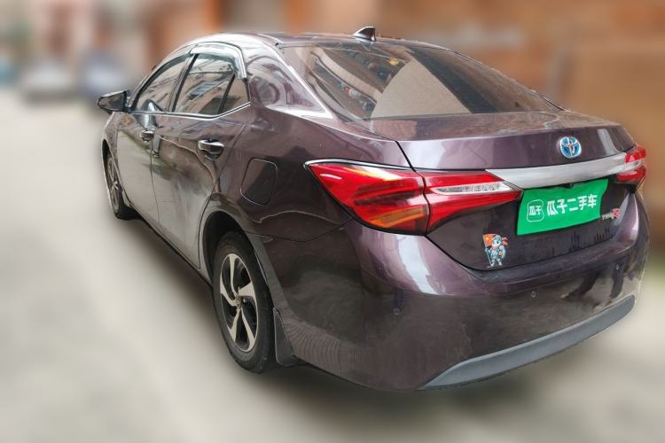 Used Toyota Levin 2017 Revised Dual-Engine 1.8H GS E-CVT Elite Sunroof Version China V Standard Rear Left 45 Deg