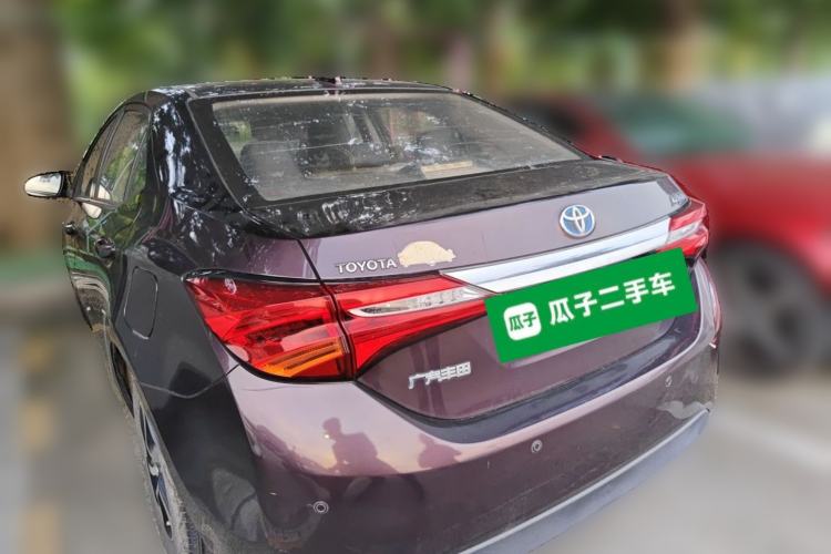 Used Toyota Levin 2017 Revised Dual-Engine 1.8H GS E-CVT Elite Sunroof Version China V Standard Rear Left 45 Deg