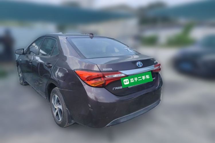 Used Toyota Levin 2017 Revised Dual-Engine 1.8H GS E-CVT Elite Sunroof Version China V Standard Rear Left 45 Deg