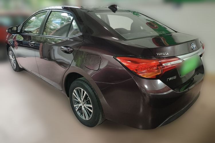 Used Toyota Levin 2017 Revised Dual-Engine 1.8H GS E-CVT Elite Sunroof Version China V Standard Rear Left 45 Deg